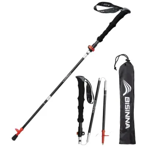 Carbon Fiber Folding Trekking Poles for Hiking & Climbing