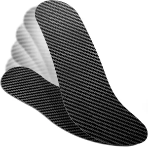 Carbon Fiber Insoles for Sport, Foot Support Performance Insoles for Athletes-Reduces Shock to Increase Energy Return & Injury-Preventing, Sport Insole fit for Playing Basketball,Soccer,Running