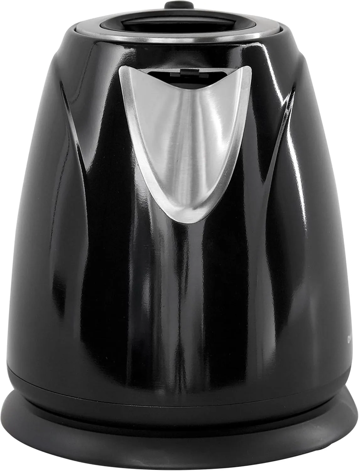 Chef’sChoice Electric Kettle 1500 Watts Cordless Compact Water Boiler Features Stainless Steel Construction Boil Dry Protection & Auto Shut Off Easy Pour, 1-Liter, Black