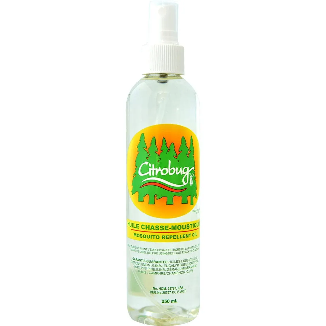 Citrobug Insect Mosquito Repellent Oil (Natural Bug Spray, Deet-Free & Non-Toxic)