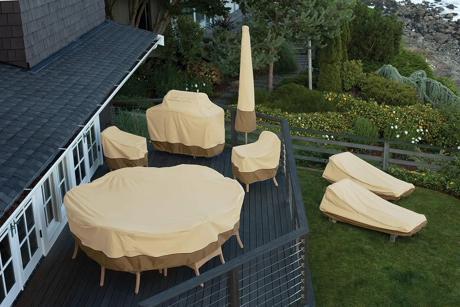 Classic Accessories Veranda Water-Resistant 58" BBQ Grill Cover