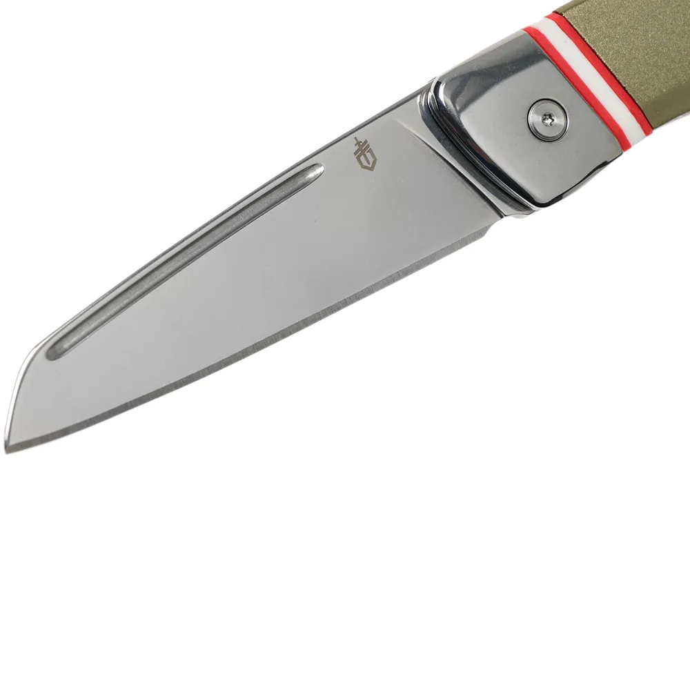[CLEARANCE] Gerber Straightlace Pocket Clip Knife with Fine Edge Green