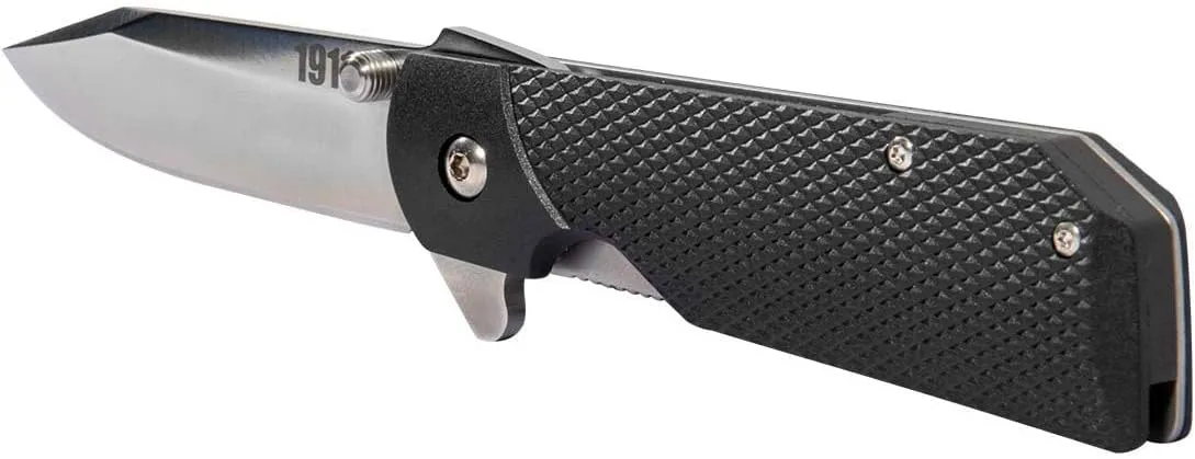 Cold Steel 1911 3" 4034SS Clip Point Razor-Sharp Blade 4" Griv-Ex Handle Everyday Carry Versatile Pocket Folding Knife w/Liner Lock