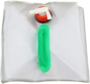 Collapsible 20l Water Storage Portable Water Tank Cube Bag Leak-proof Spigot Design Outdoor Camping Hiking
