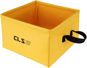 Collapsible Bucket with Handle Portable Folding Bucket Upgraded Ultra Lightweight Outdoor Basin Pail for Fishing, Camping, Hiking, Car Washing and More (13L)