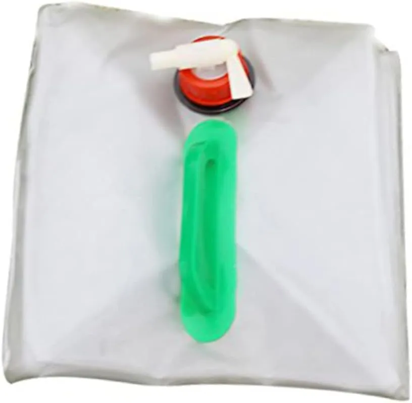 Collapsible Water Container 5 Gallon/20l Outdoor Storage Bag Sturdy Handle for Camping Hiking Climbing