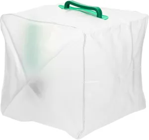 Collapsible Water Container Portable Water Storage Bag for Camping Outdoor Activities and Emergency Preparedness Durable Material with Sealing Design