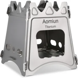Compact Folding Wood Stove for Camping Cooking Picnic