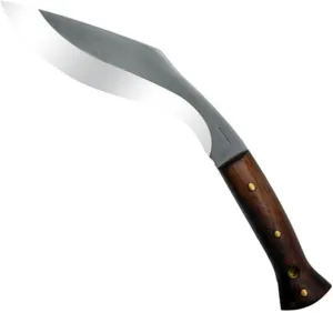 Condor Tool & Knife, Heavy Duty Kukri Knife, 10in Blade, Hardwood Handle with Sheath