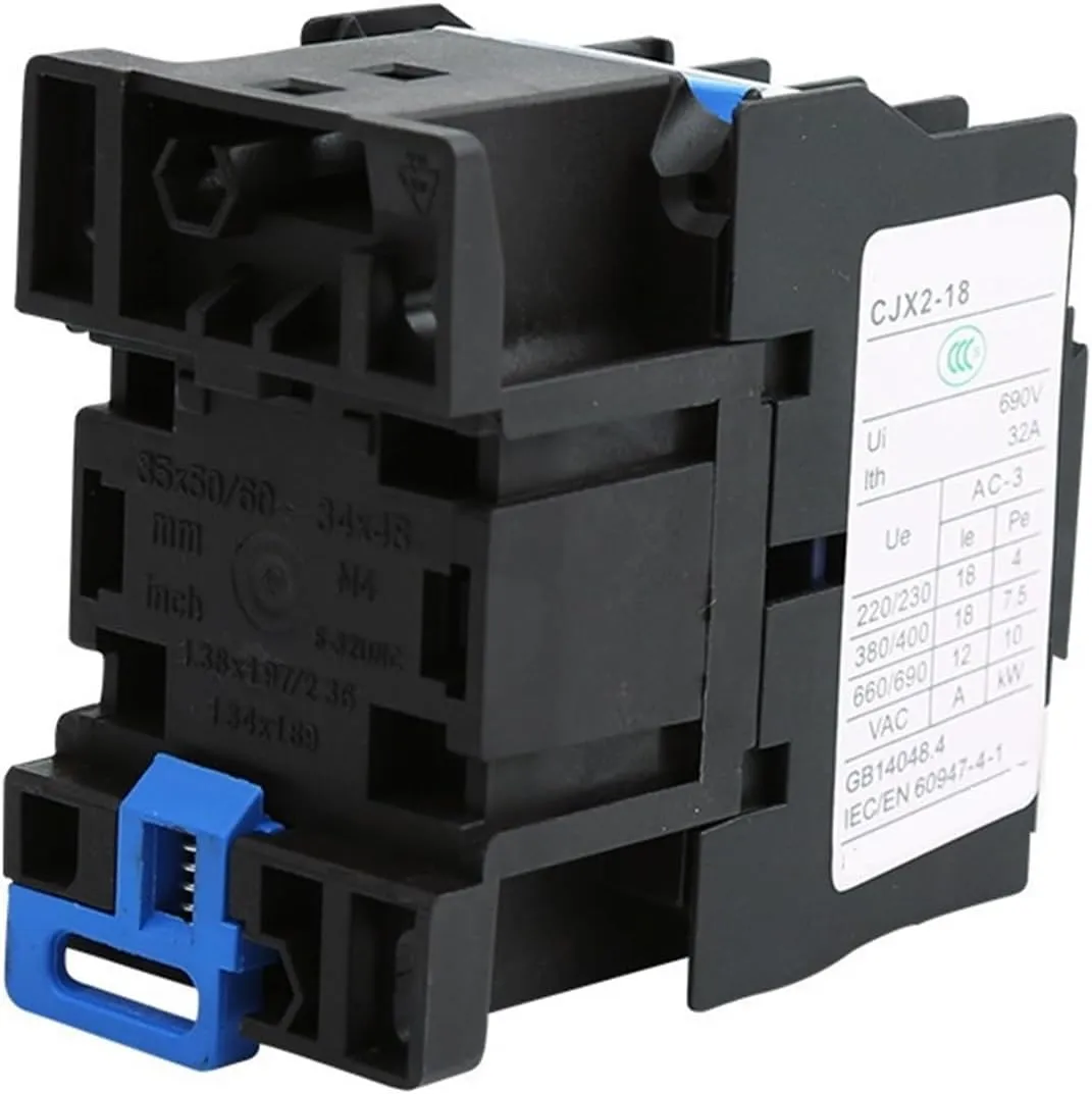 contactors AC contactor 220V Single Phase CJX2-1801/1810 18A contactor 24V110V380V(CJX2-181036V)