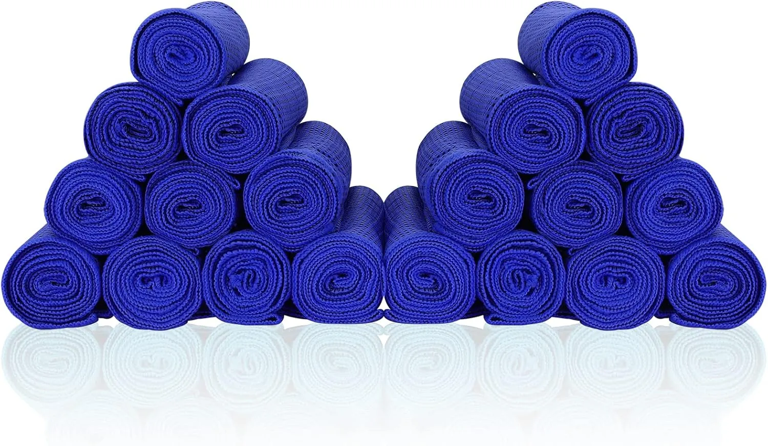 Cooling Towel 20 Pack (40"x12") Ice Towels, 160GSM Soft Breathable, Super Absorbent, Quick Cold Towel, for Bowling, Yoga, Travel, Camping, Golf, Football, Hiking, Outdoor Work