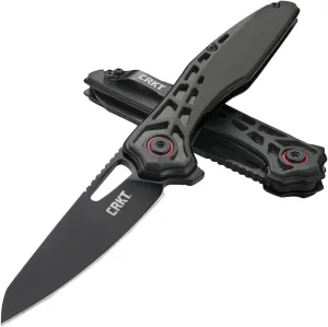 CRKT Hunting Folding Blade 3 Inch Thero Knife - Black
