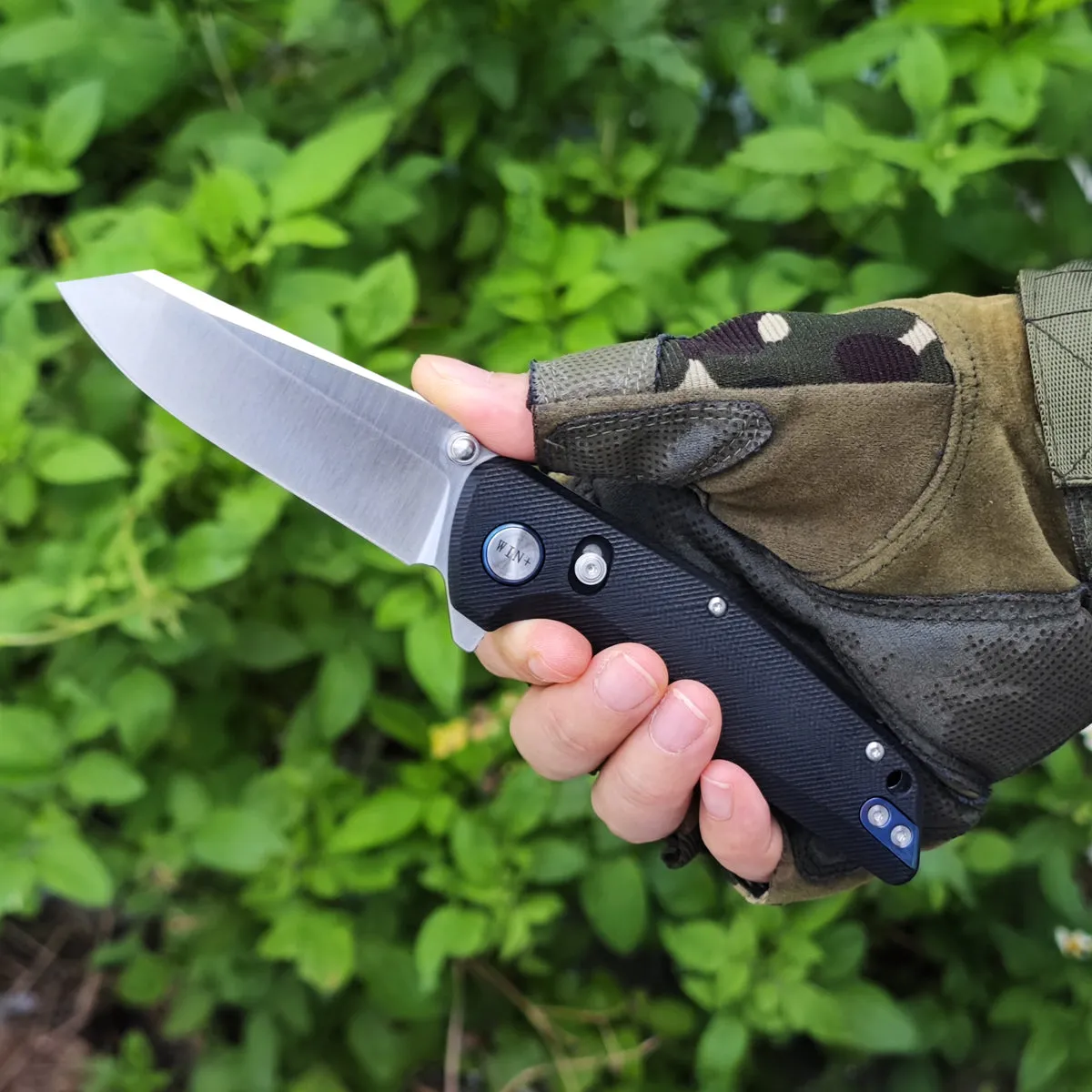 D2 Pocket Knife With G10 Handle And Axis Lock System (Our Patents)