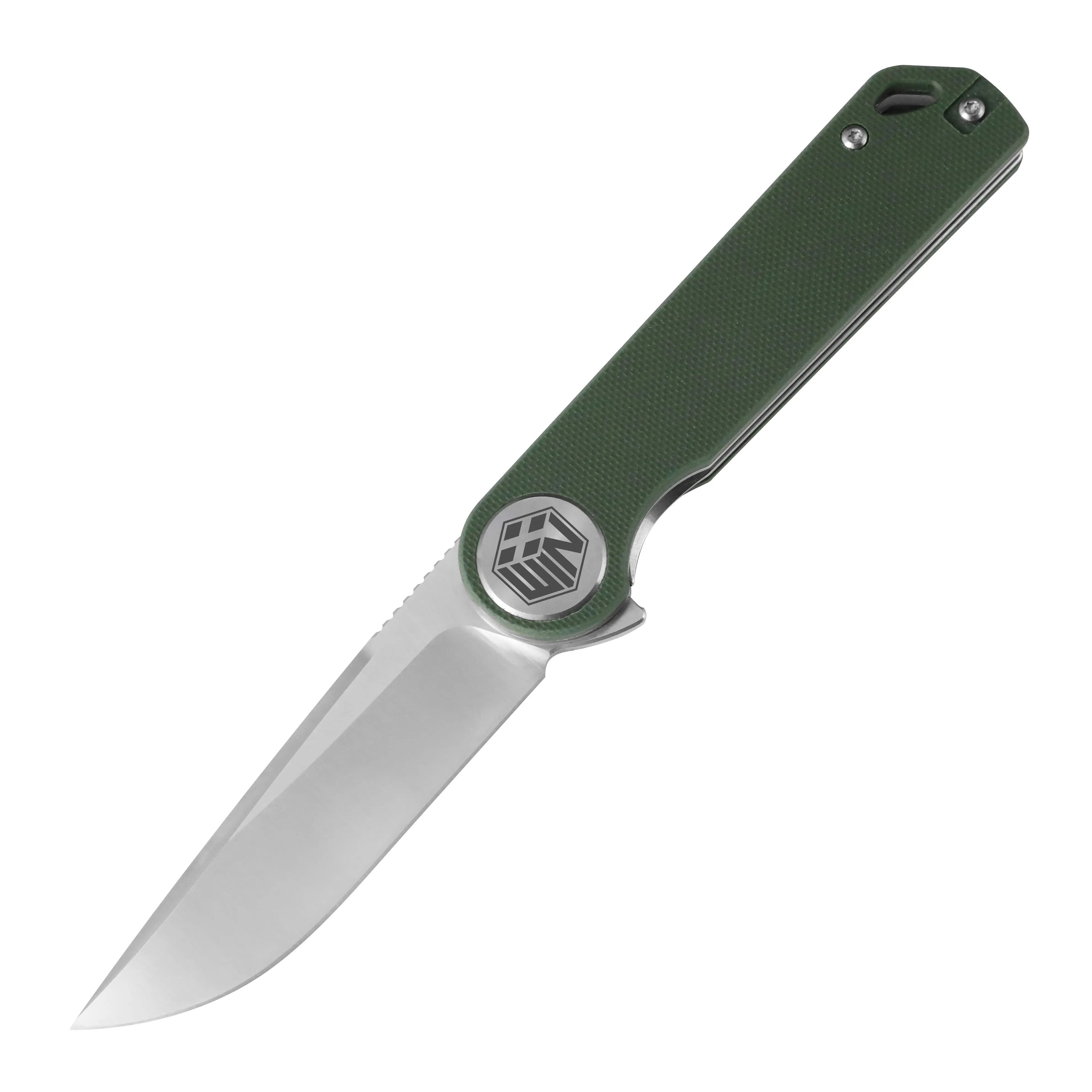 D2 Pocket Knife With G10 Handle And Liner Lock System