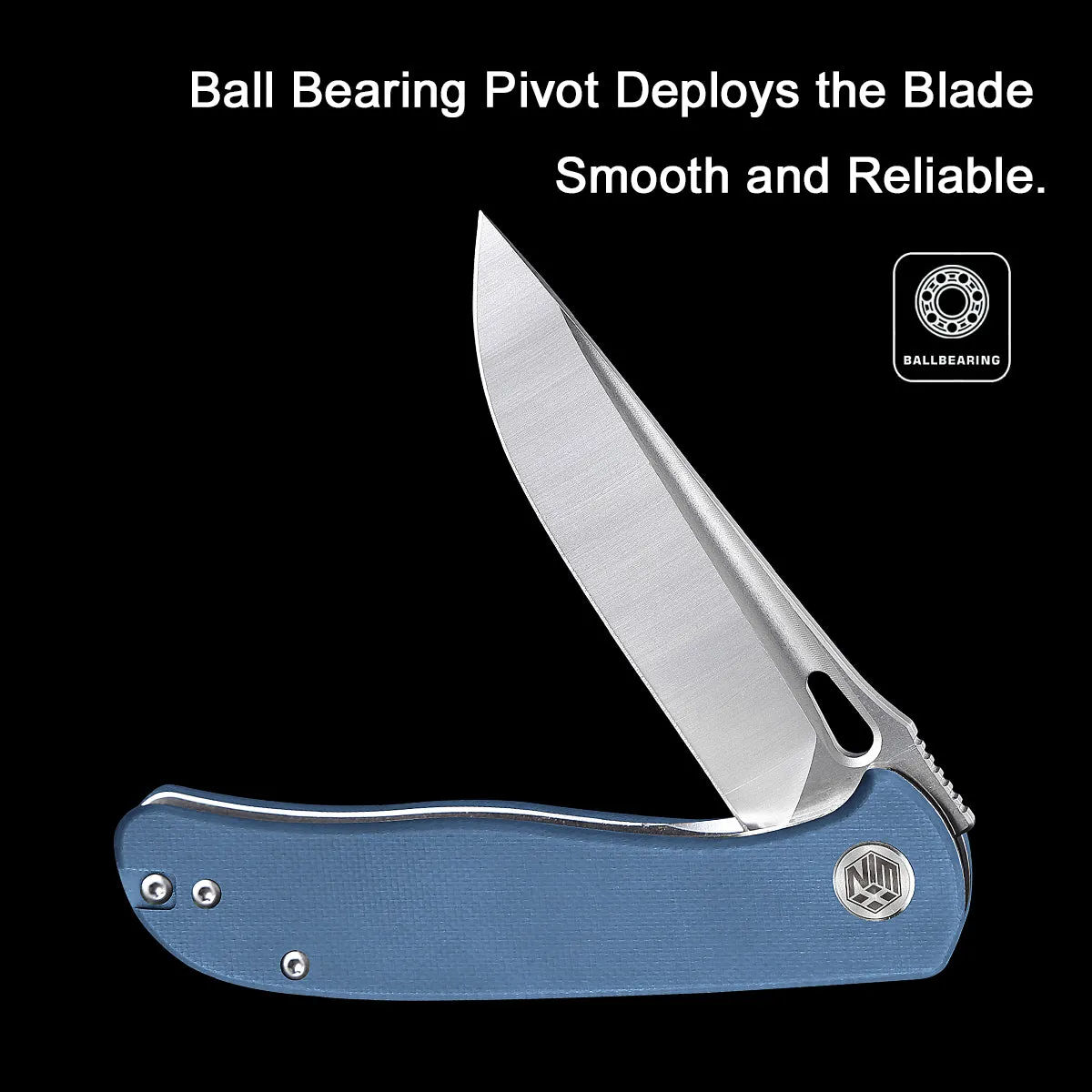 D2 Pocket Knife With G10 Handle And Liner Lock System