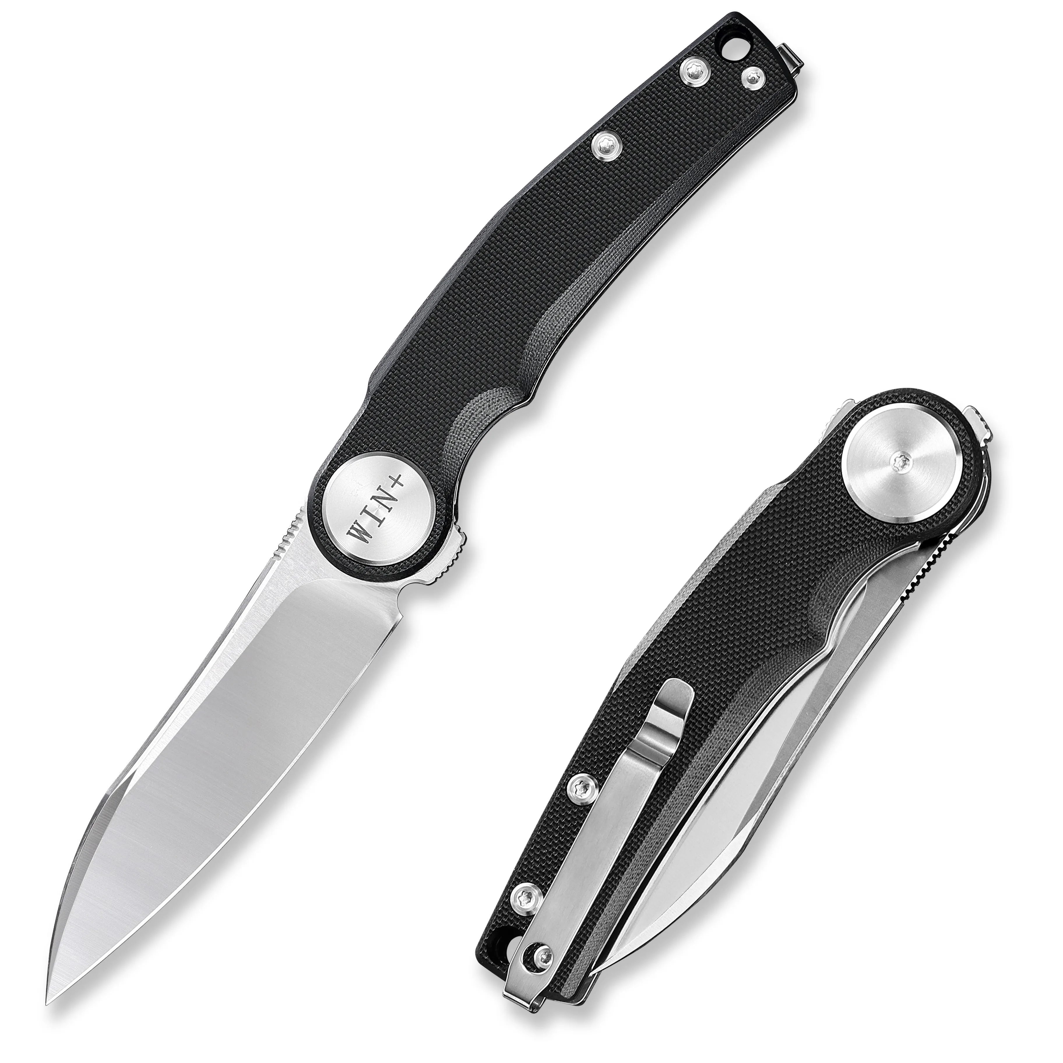 D2 Pocket Knife With G10 Handle And Liner Lock System