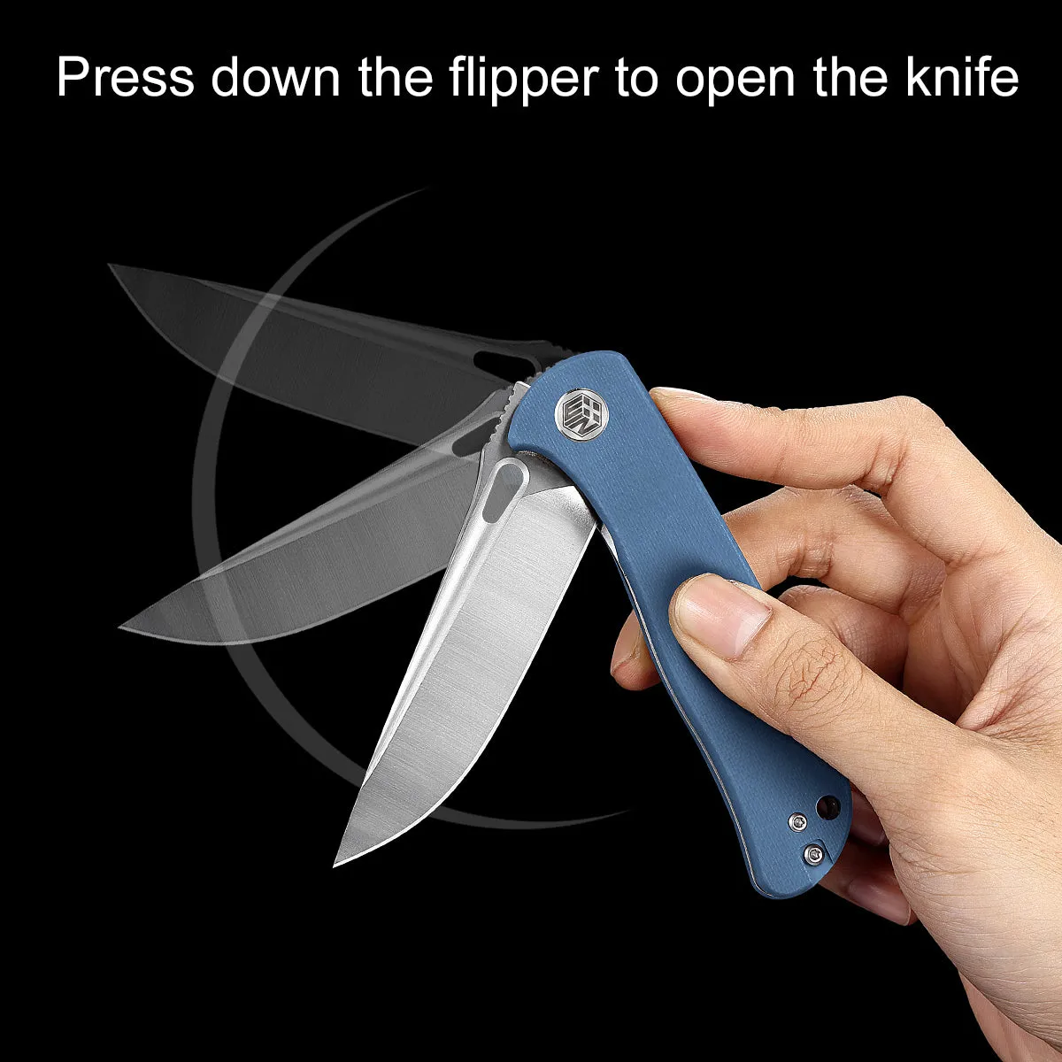 D2 Pocket Knife With G10 Handle And Liner Lock System