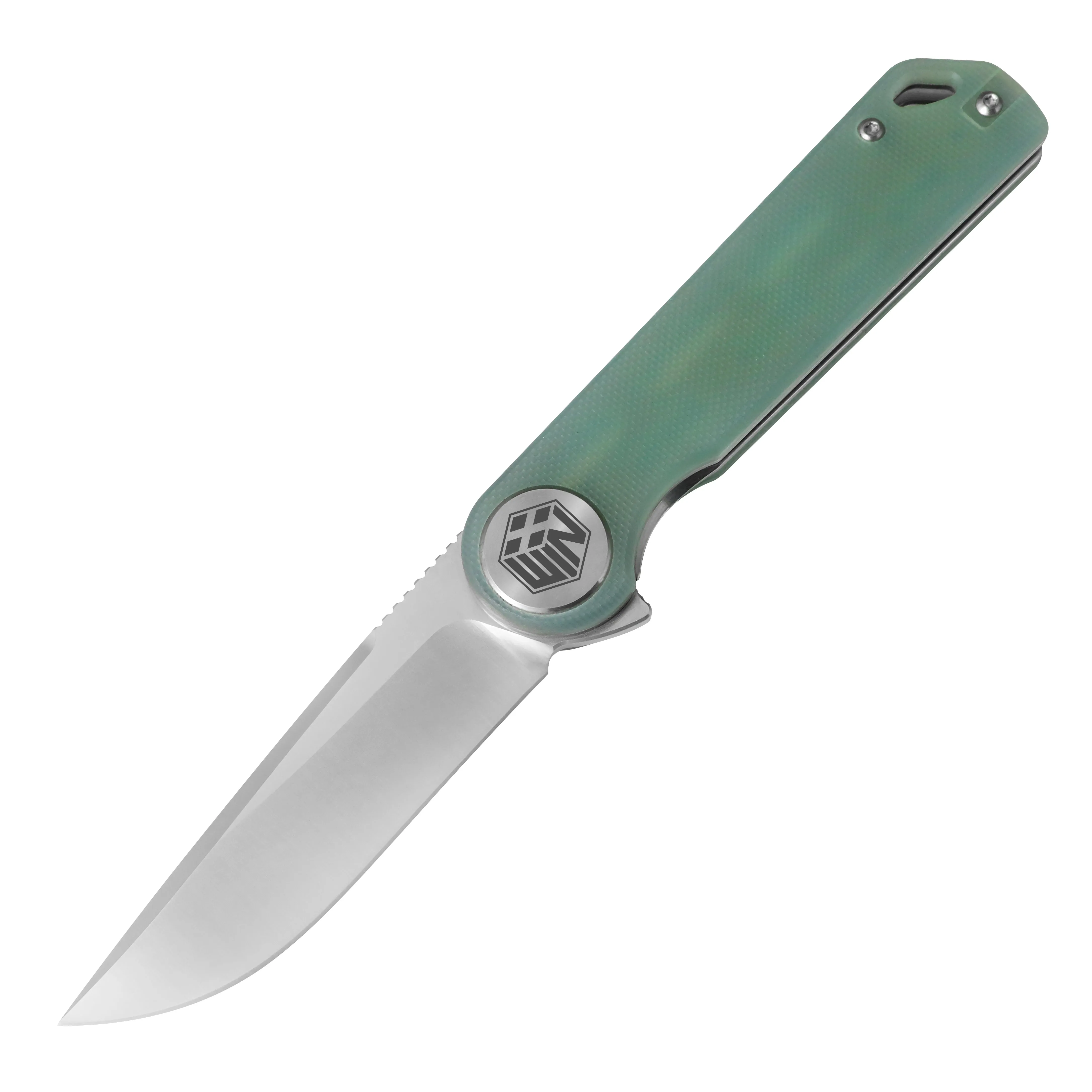 D2 Pocket Knife With G10 Handle And Liner Lock System