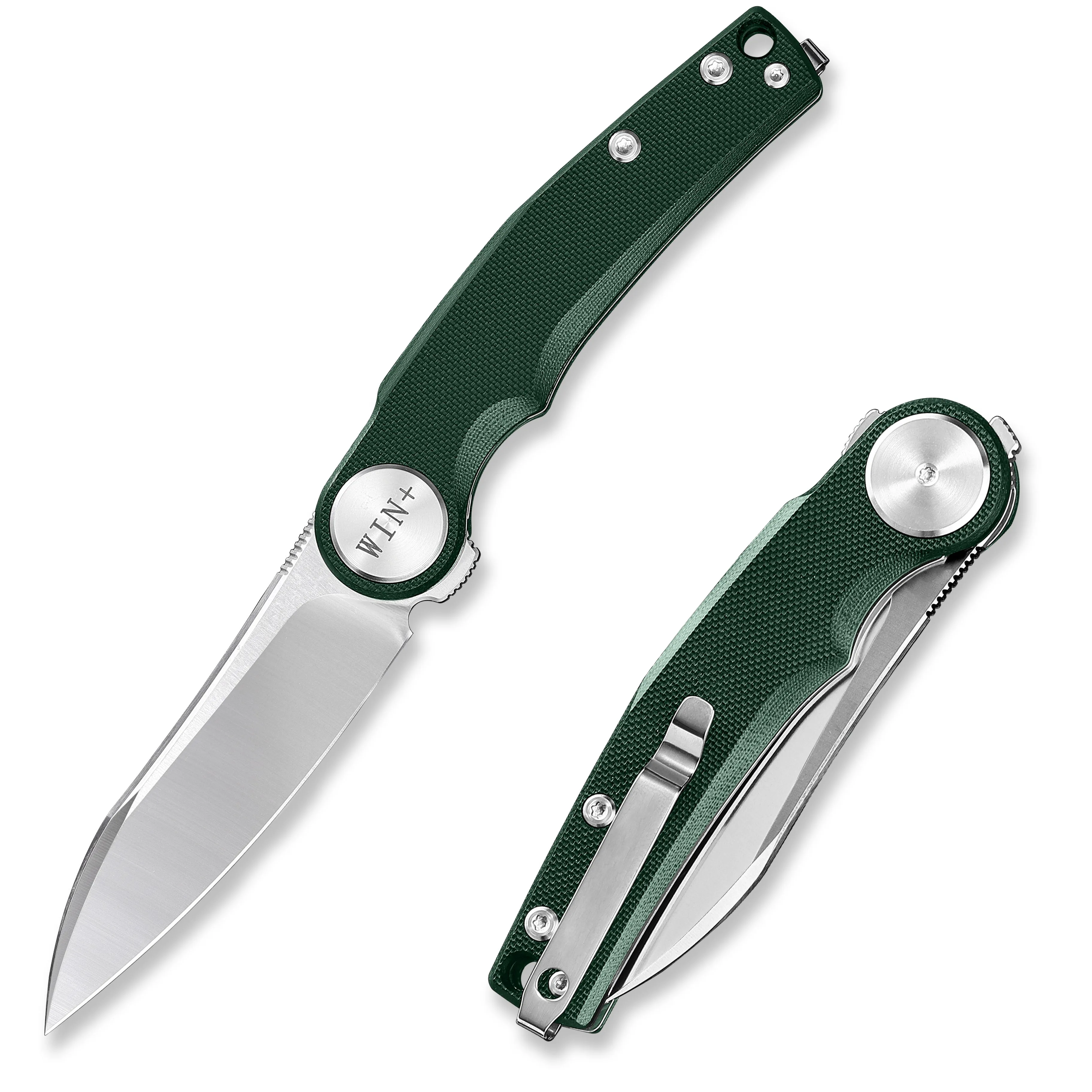 D2 Pocket Knife With G10 Handle And Liner Lock System