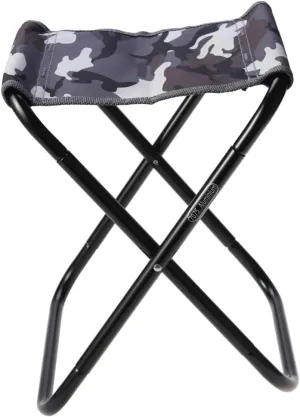 DECHOUS Collapsible Fishing Stool Lightweight Aluminum Camping Chair Portable for Outdoor Activities