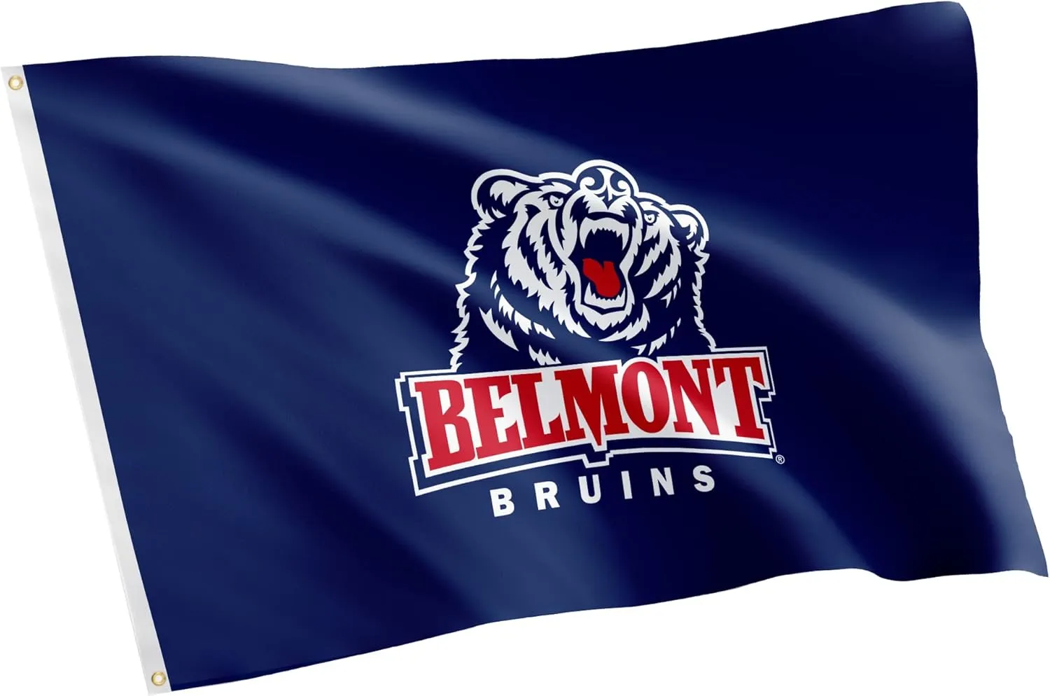 Desert Cactus Belmont University BU Flag - 3 x 5 Feet Bruins Banner, Indoor/Outdoor Durable Fabric, 100% Polyester Design (Style 1)