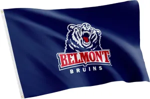 Desert Cactus Belmont University BU Flag - 3 x 5 Feet Bruins Banner, Indoor/Outdoor Durable Fabric, 100% Polyester Design (Style 1)