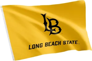 Desert Cactus Cal State Long Beach University California CSLBUC Flag - 3 x 5 Feet Forty Niners Banner, Indoor/Outdoor Durable Fabric, 100% Polyester Design (Style 1)