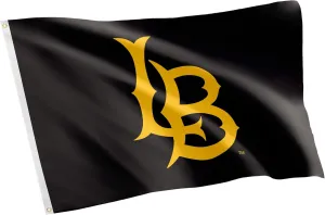 Desert Cactus Cal State Long Beach University California CSLBUC Flag - 3 x 5 Feet Forty Niners Banner, Indoor/Outdoor Durable Fabric, 100% Polyester Design (Style 3)