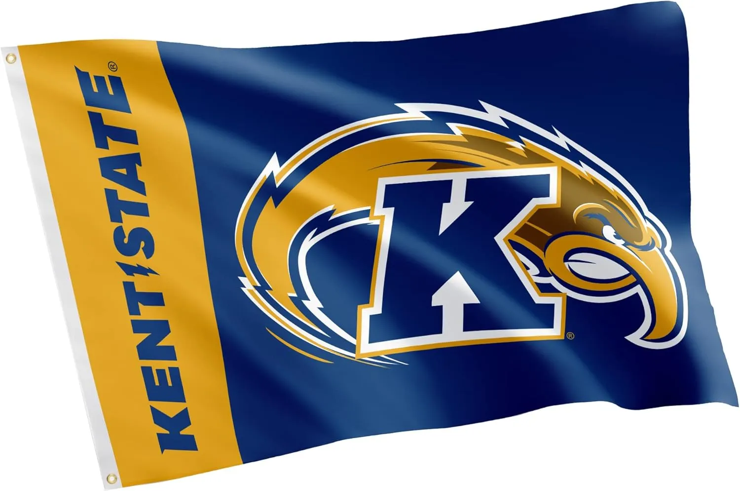 Desert Cactus Kent State University Flag Golden Flashes Banners 100% Polyester Indoor Outdoor 3x5 feet Flags (Team Name)