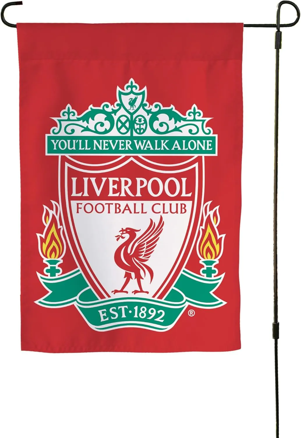 Desert Cactus Liverpool FC LFC Garden Flag – 19 x 12 inch Football Soccer Liverpool FC Banner, For Outdoor Display and Events (Garden Flag A)