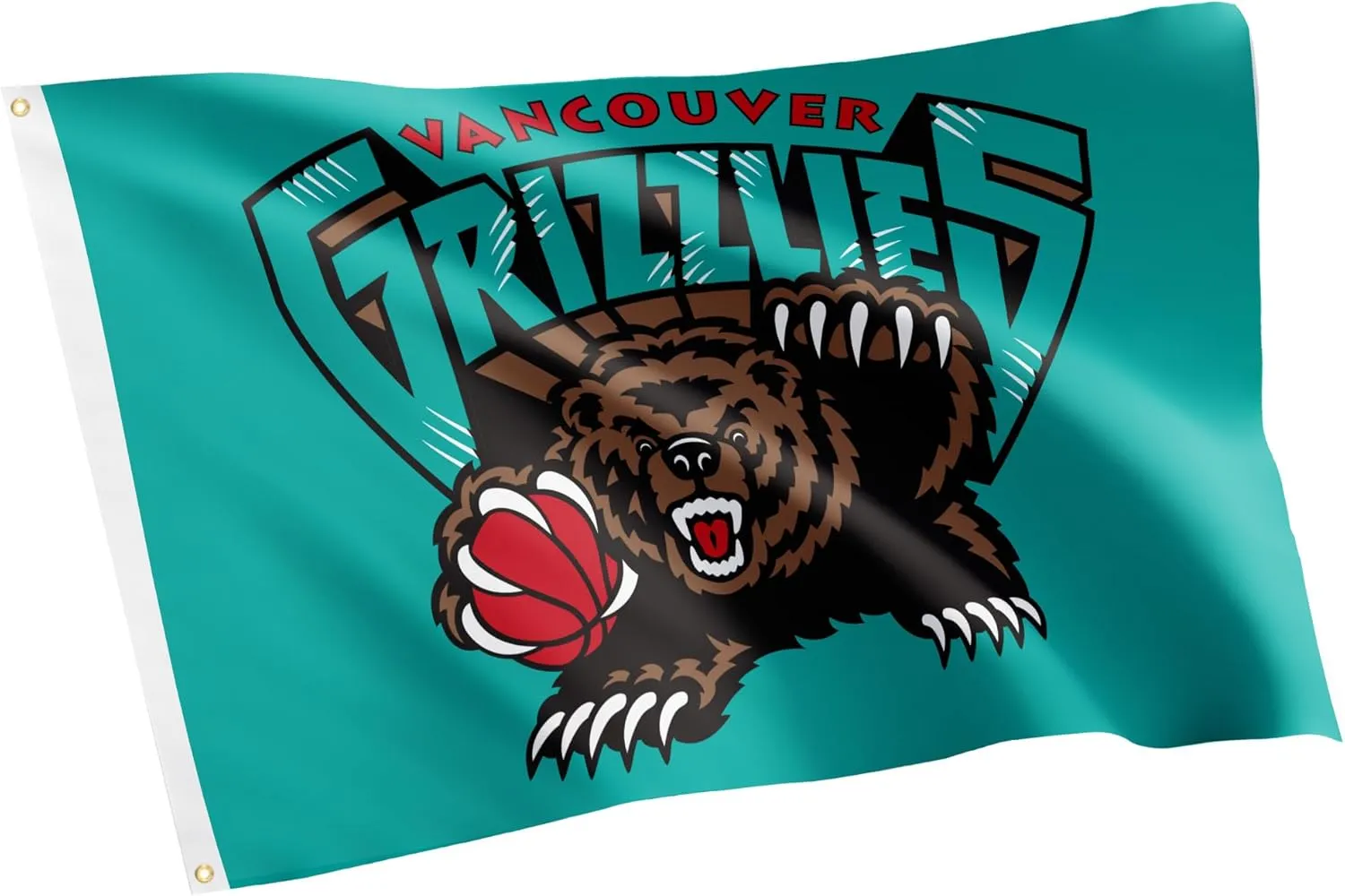 Desert Cactus Memphis Grizzlies Flag Team NBA National Basketball Association 100% Polyester Indoor Outdoor 3x5 feet Flagss (Flag M)