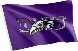 Desert Cactus Niagara University NU Flag - 3 x 5 Feet Eagles Banner, Indoor/Outdoor Durable Fabric, 100% Polyester Design (Style 1)