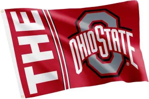 Desert Cactus Ohio State University OSU Flag - 3 x 5 Feet Buckeyes Banner, Indoor/Outdoor Durable Fabric, 100% Polyester Design (Style A)