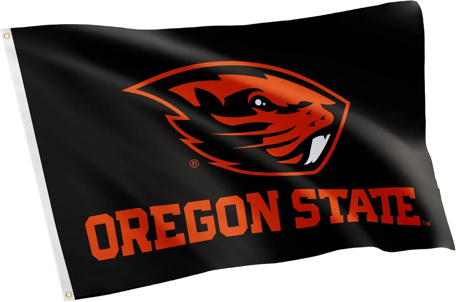 Desert Cactus Oregon State University OSU Flag - 3 x 5 Feet Beavers Banner, Indoor/Outdoor Durable Fabric, 100% Polyester Design (Style 3)