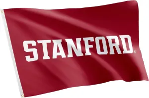 Desert Cactus Stanford University SU Flag - 3 x 5 Feet Cardinal Banner, Indoor/Outdoor Durable Fabric, 100% Polyester Design (Style 3)