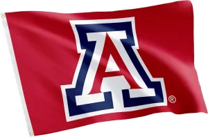 Desert Cactus University of Arizona Flag Wildcats UA Banners 100% Polyester Indoor Outdoor 3x5 feet Flags (Design J)