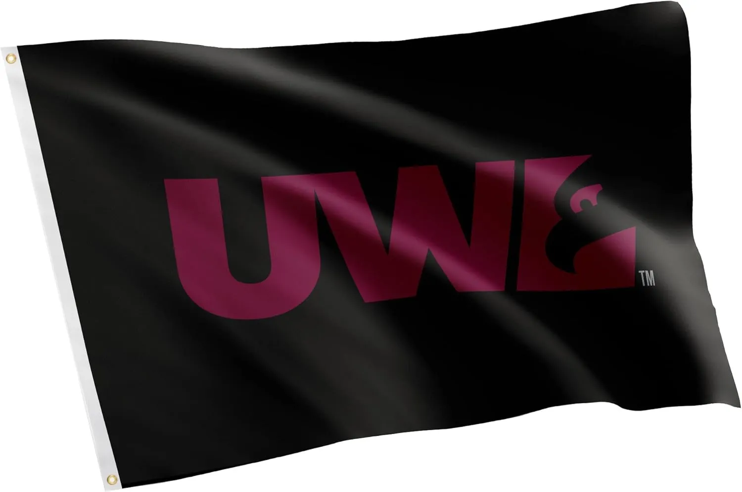 Desert Cactus University of Wisconsin La Crosse UWLC Flag - 3 x 5 Feet Eagles Banner, Indoor/Outdoor Durable Fabric, 100% Polyester Design (Style 1)