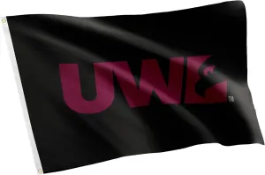 Desert Cactus University of Wisconsin La Crosse UWLC Flag - 3 x 5 Feet Eagles Banner, Indoor/Outdoor Durable Fabric, 100% Polyester Design (Style 1)