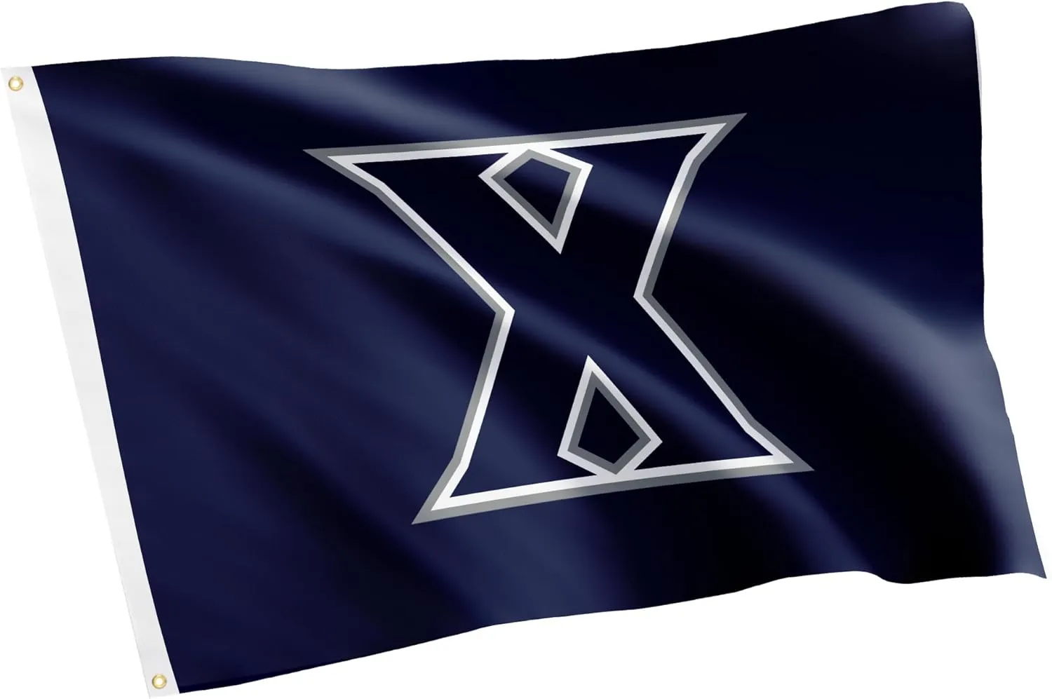 Desert Cactus Xavier University XU Flag - 3 x 5 Feet Musketeers Banner, Indoor/Outdoor Durable Fabric, 100% Polyester Design (Style 2)