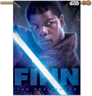 Disney Star Wars 28 x 40 Flag Finn