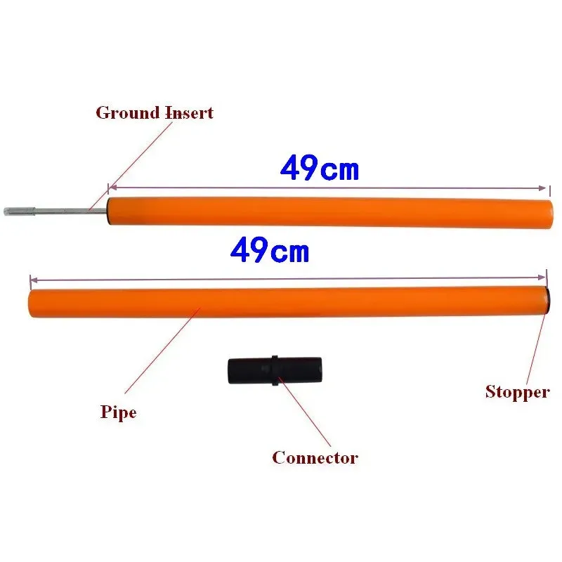 Dog Agility Training Poles - Outdoor Obstacle Jumping Poles
