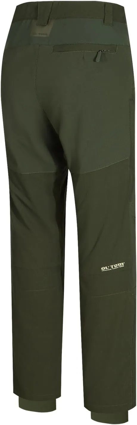 Drake Waterfowl Men's Early Bird Durable Breathable Stretch Quiet Water-Repellent Outdoor Hunting Pants, Knee Pad Included