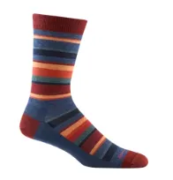 DT -Druid Crew Lightweight Lifestyle Sock -Denim -Large