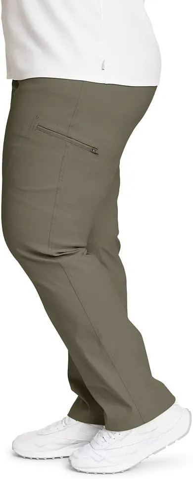 Eddie Bauer Women’s Rainier Hiking Pants, Durable, Comfortable, Water Repellent, Phone Pocket, UPF 50  Protection