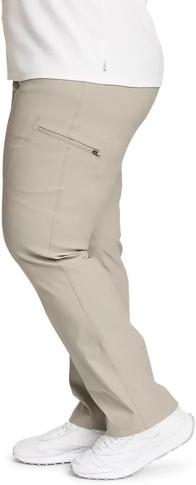 Eddie Bauer Women’s Rainier Hiking Pants, Durable, Comfortable, Water Repellent, Phone Pocket, UPF 50  Protection