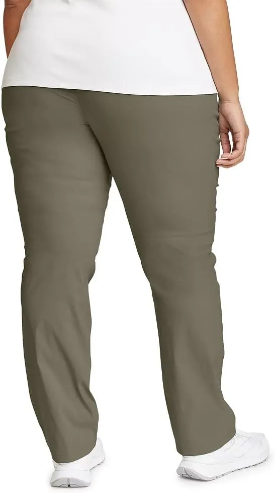 Eddie Bauer Women’s Rainier Hiking Pants, Durable, Comfortable, Water Repellent, Phone Pocket, UPF 50  Protection