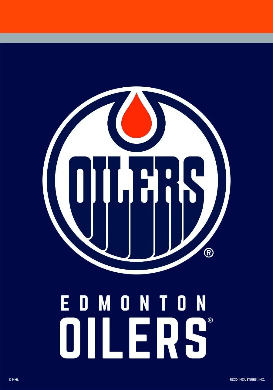 Edmonton Oilers House Flag Hockey Licensed 28" x 40"