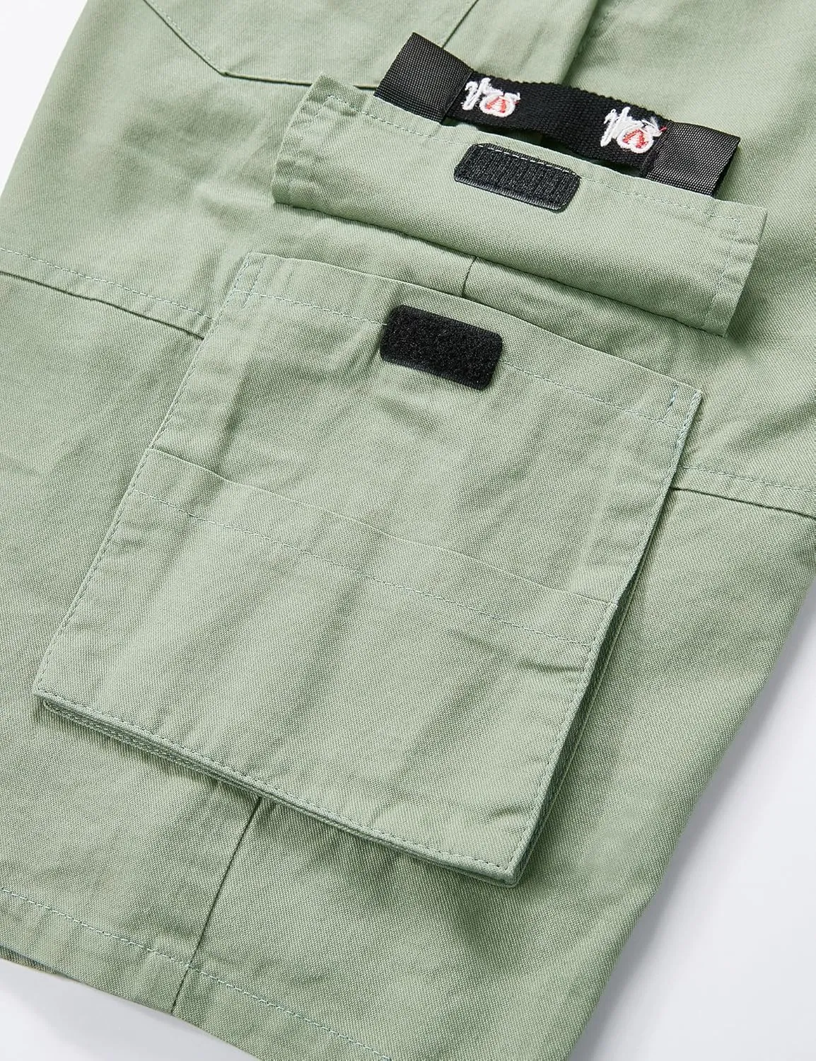 ELETOP Men's Cargo Shorts Elastic Waistband Drawstring Big and Tall Cotton Summer Casual Work Shorts