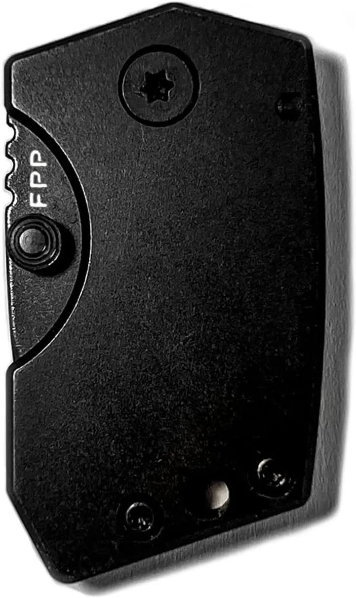 FAT PP Pocket Knife - 5th pocket EDC folding knife (Black)