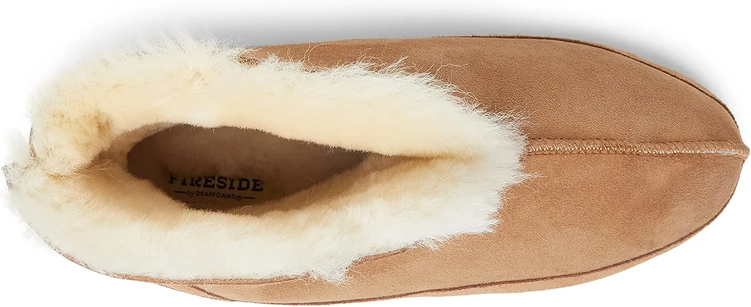 FIRESIDE by Dearfoams Men's Byron Bay Shearling Warm-up Boot